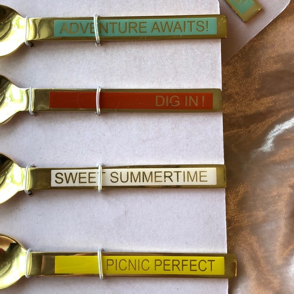 NWT Anthropologie gelateria spoon set. - Picture 2 of 3